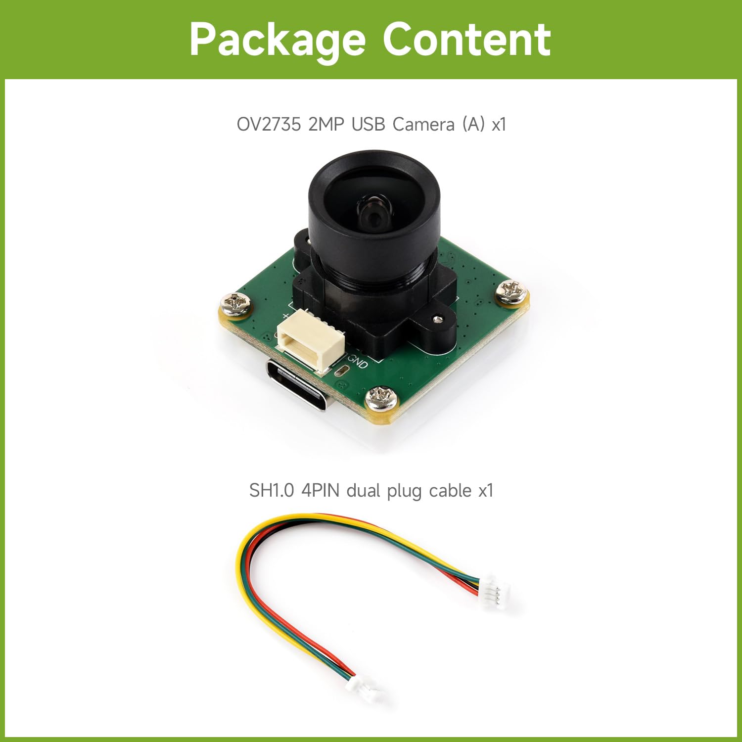 waveshare-ov2735-2mp-usb-kamera-a-type-c-sh1-0-4pin-1080p-weitwinkel image 2