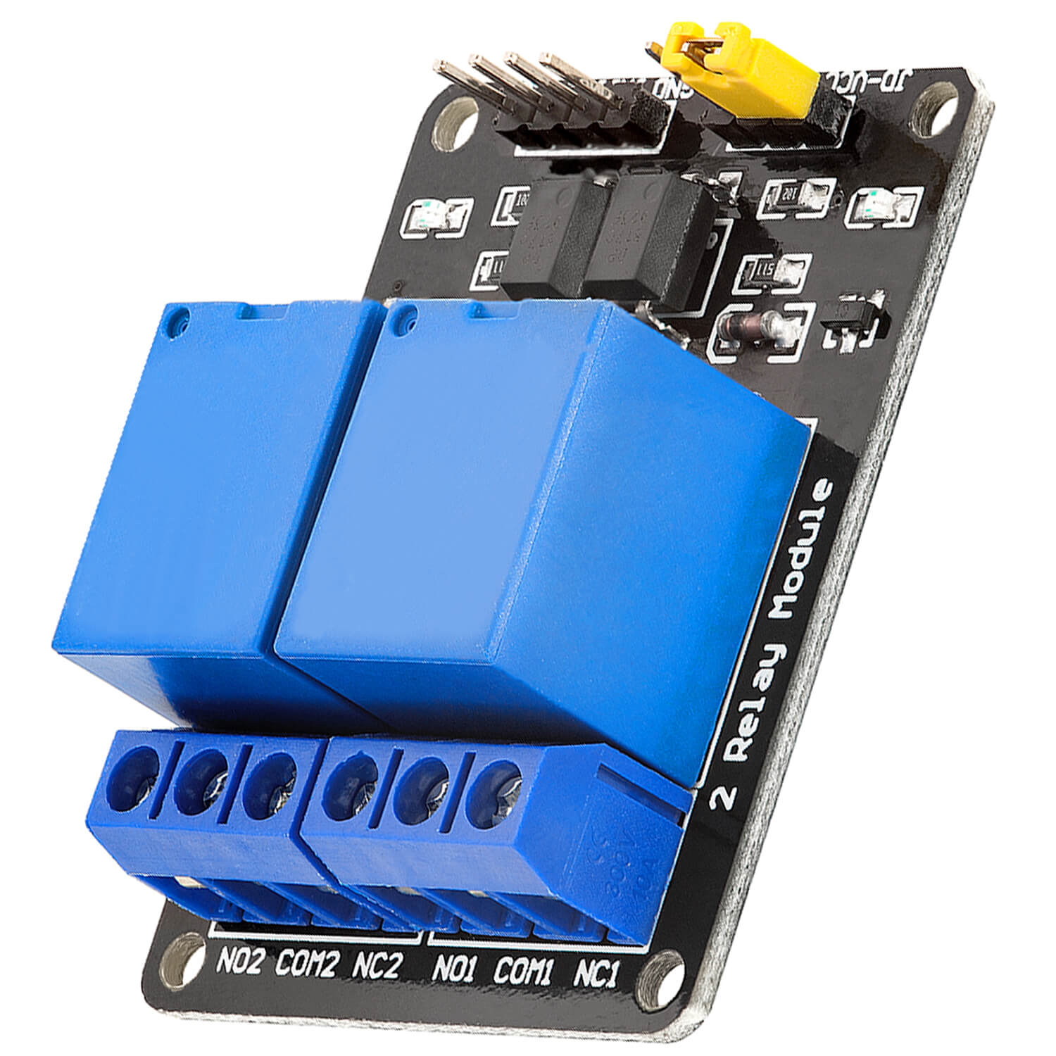 az-delivery-2-relais-modul-5v-mit-optokoppler-low-level-trigger image 1
