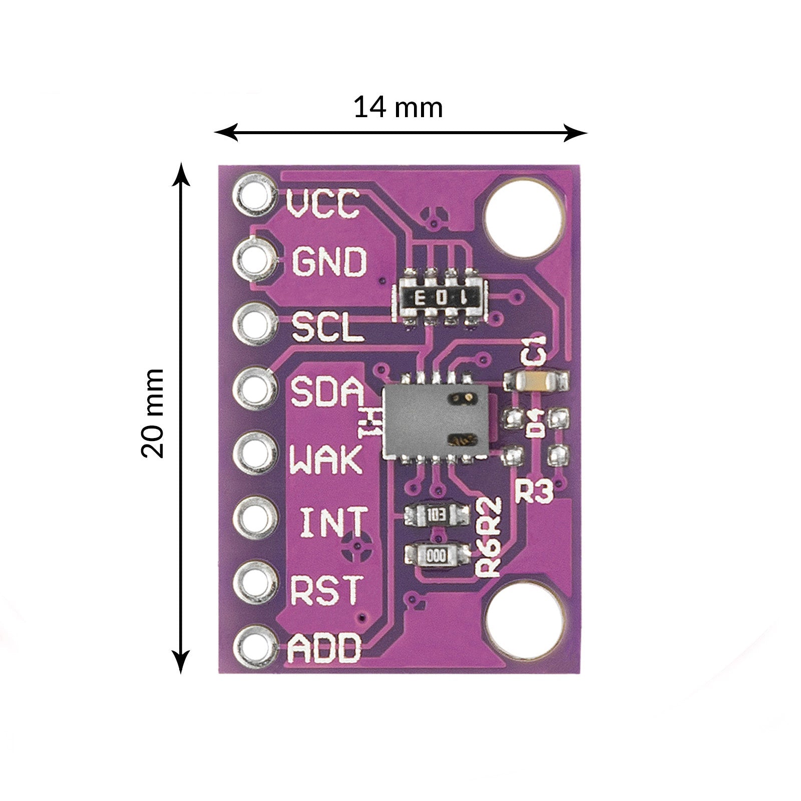 az-delivery-ccs811-kohlendioxid-gassensor-modul-metalloxid-voc-eco2-luftqualit-t image 2