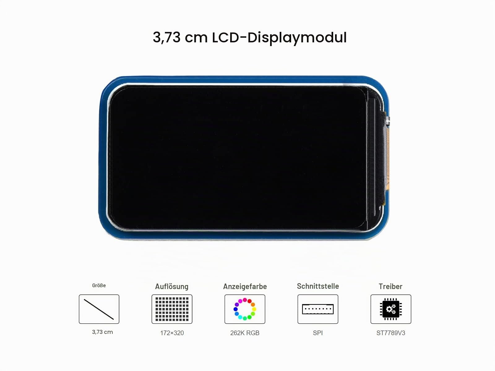 waveshare-1-47-zoll-lcd-display-modul-172x320-spi-tft-mit-st7789v3-f-r-raspberry image 2