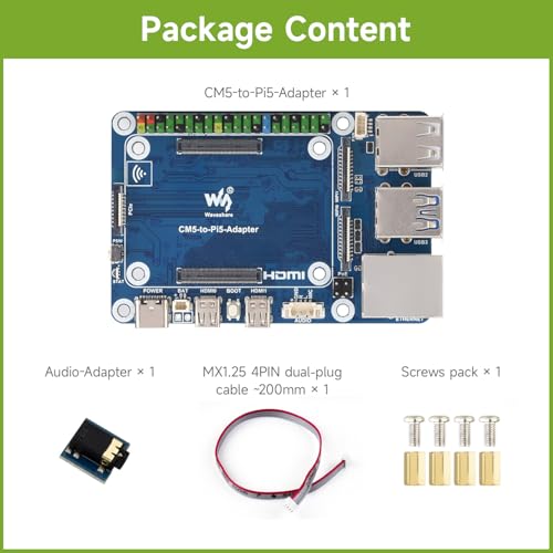 waveshare-cm5-zu-pi-5-adapterboard-f-r-raspberry-pi-compute-module-5-mit-audio-h image 8