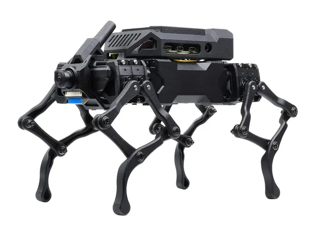 waveshare-wavego-12-dof-bionischer-roboterhund-mit-pi4b-4gb-26-teile image 1