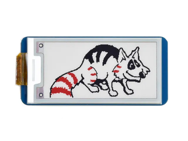 waveshare-pico-epaper-2-13-b-e-paper-display-modul-2-13-zoll-250x122-rot-schwarz image 1