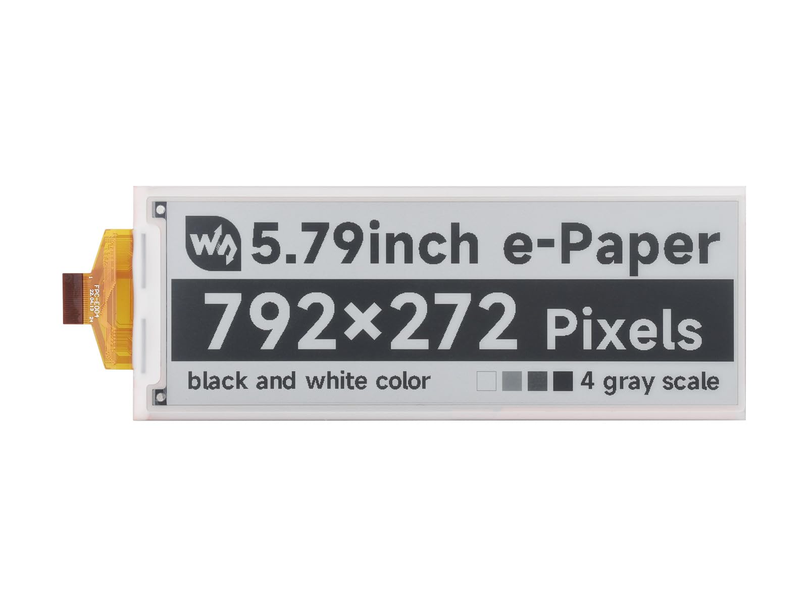 waveshare-5-79-zoll-e-paper-raw-display-792x272-schwarz-wei-ohne-pcb image 1