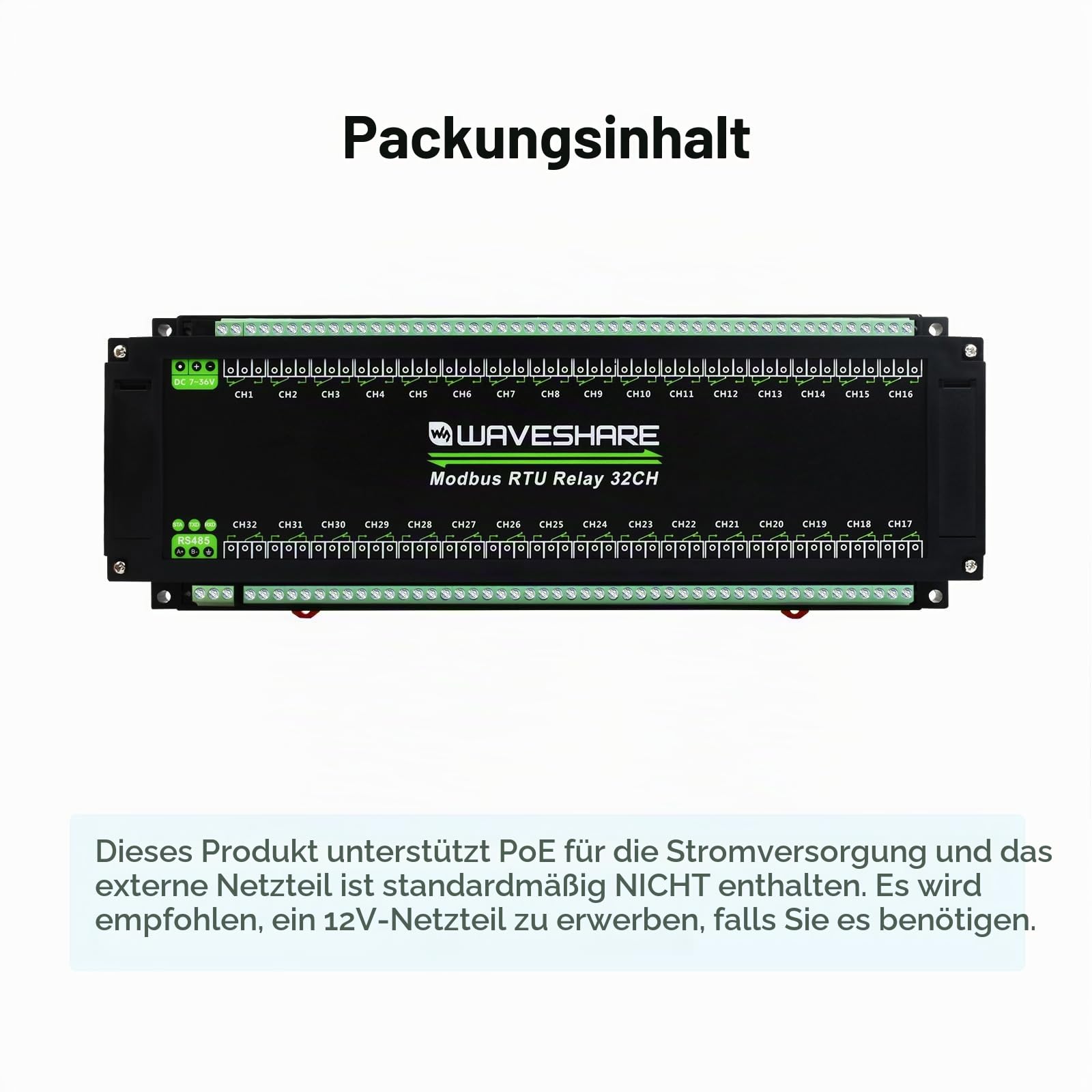 waveshare-modbus-rtu-32-kanal-relaismodul-rs485-10a-f-r-industrie-und-smart-home image 2