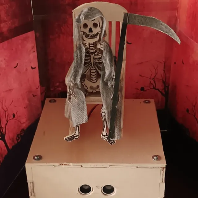 az-delivery-halloween-projekt-interaktives-skelett-projektset-mit-bewegung-licht image 1