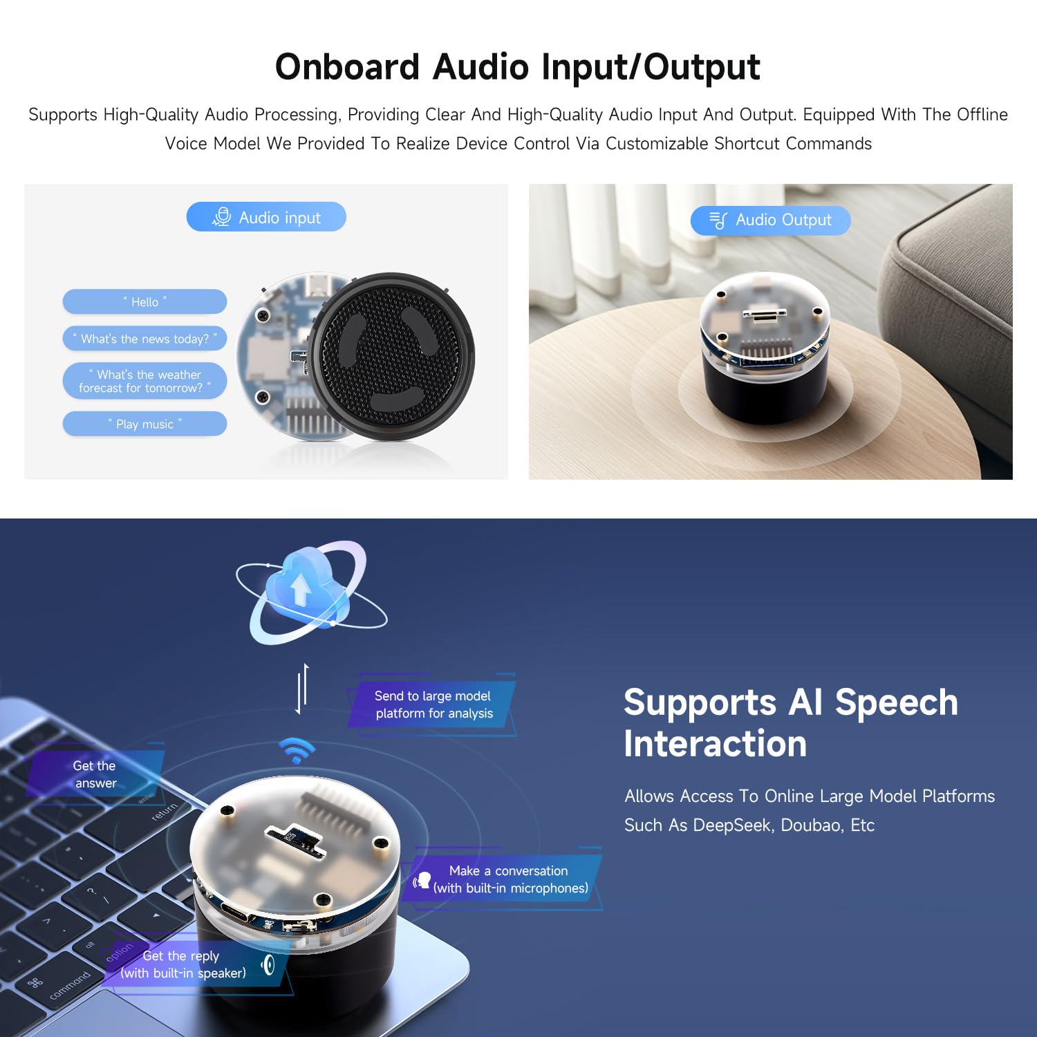 waveshare-esp32-s3-ai-smart-speaker-entwicklungsboard-dual-mikrofon-audio-board image 5