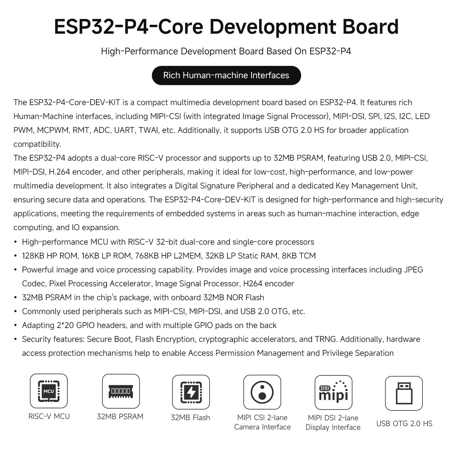 waveshare-esp32-p4-core-high-performance-development-board-risc-v-dual-core-usb- image 3
