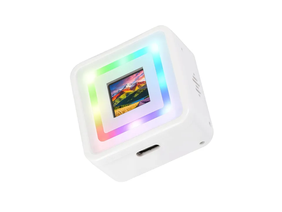 waveshare-esp32-s3-0-85-zoll-lcd-entwicklungsboard-128-x-128-dual-mikrofone-rgb- image 1
