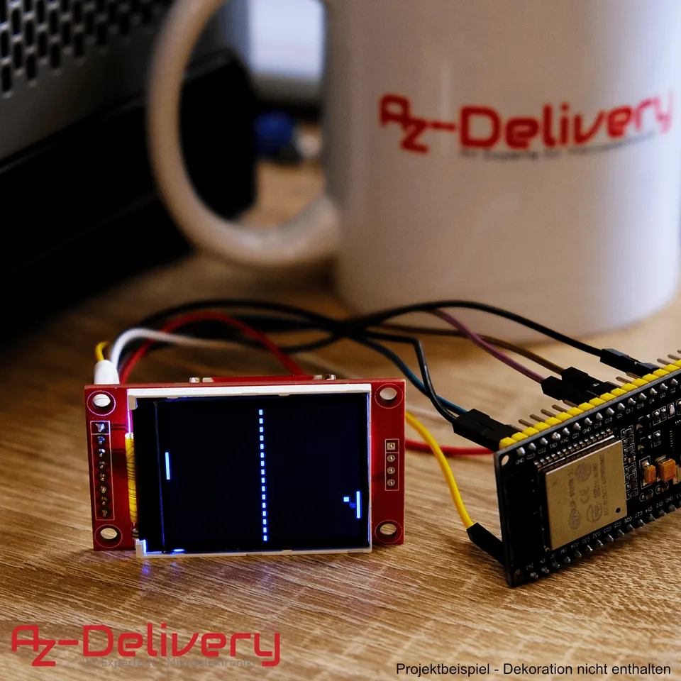 az-delivery-esp32-dev-kit-c-1-8-zoll-tft-display-bundle-set image 1