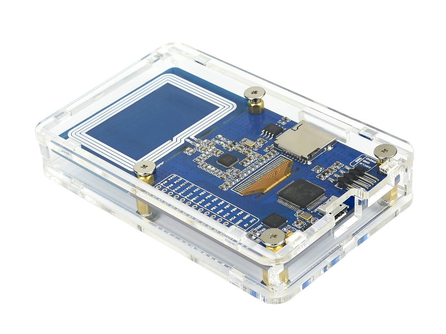 waveshare-2-9-zoll-passives-nfc-powered-e-paper-evaluierungs-kit-mit-st25r3911b- image 2