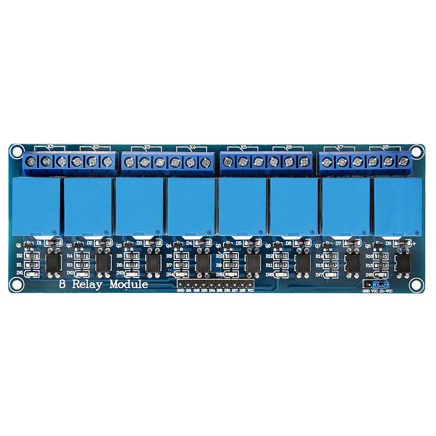 az-delivery-8-relais-modul-5v-mit-optokoppler-low-level-trigger image 2