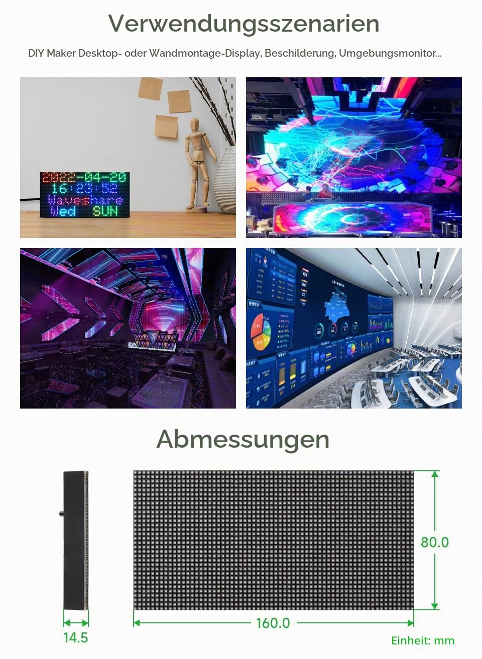 waveshare-rgb-vollfarb-led-matrix-panel-2-5-mm-pitch-64-32-pixel-einstellbare-he image 7