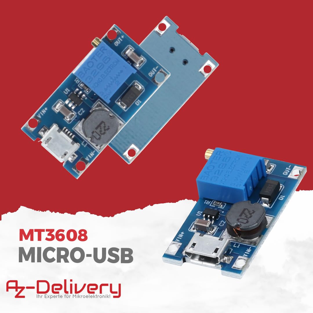 az-delivery-2a-dc-dc-boost-step-up-wandler-mit-microusb-2v-24v-zu-5v-28v-mt3608- image 4