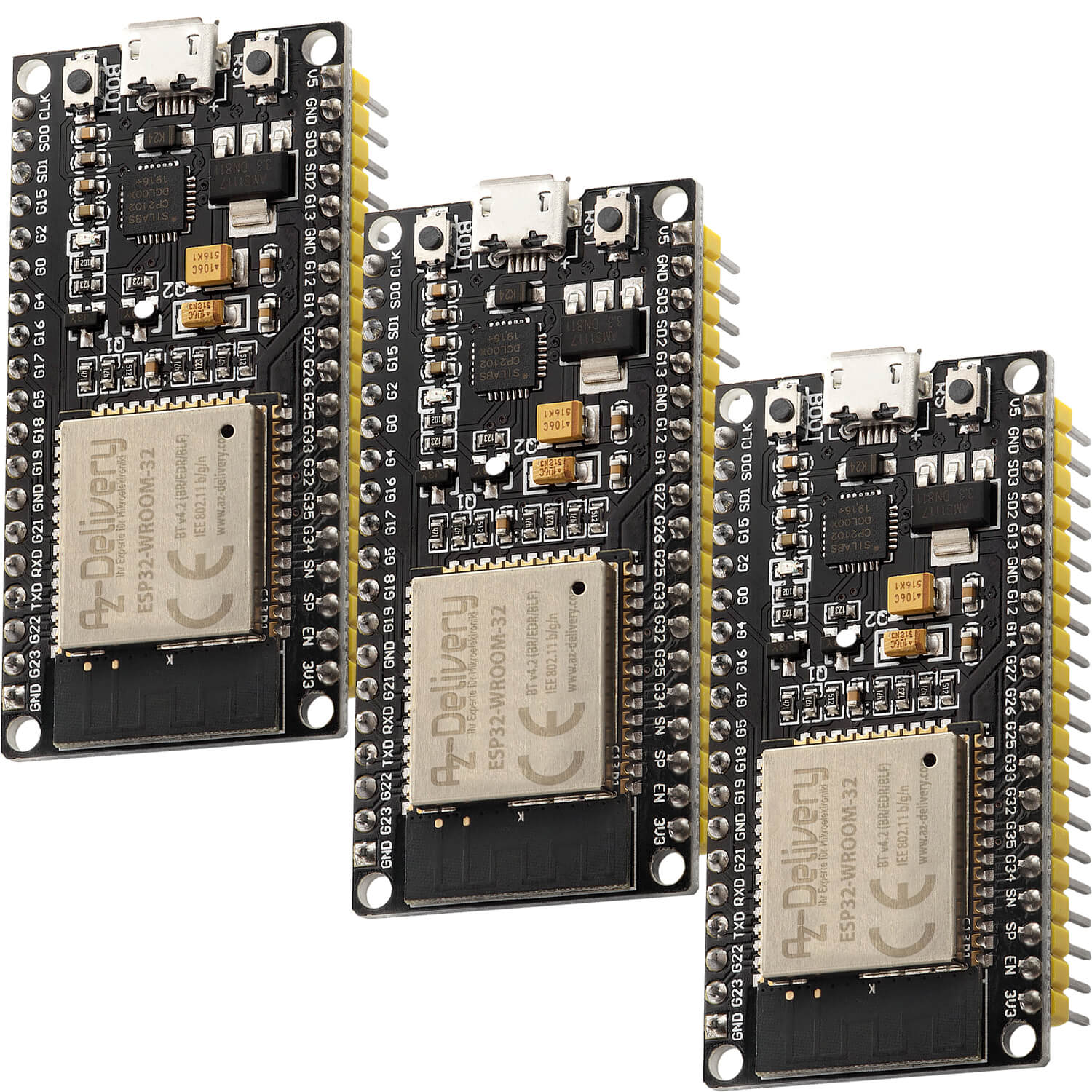 az-delivery-esp32-nodemcu-dev-kit-c-v2-development-board-mit-cp2102-esp32-dual-c image 4