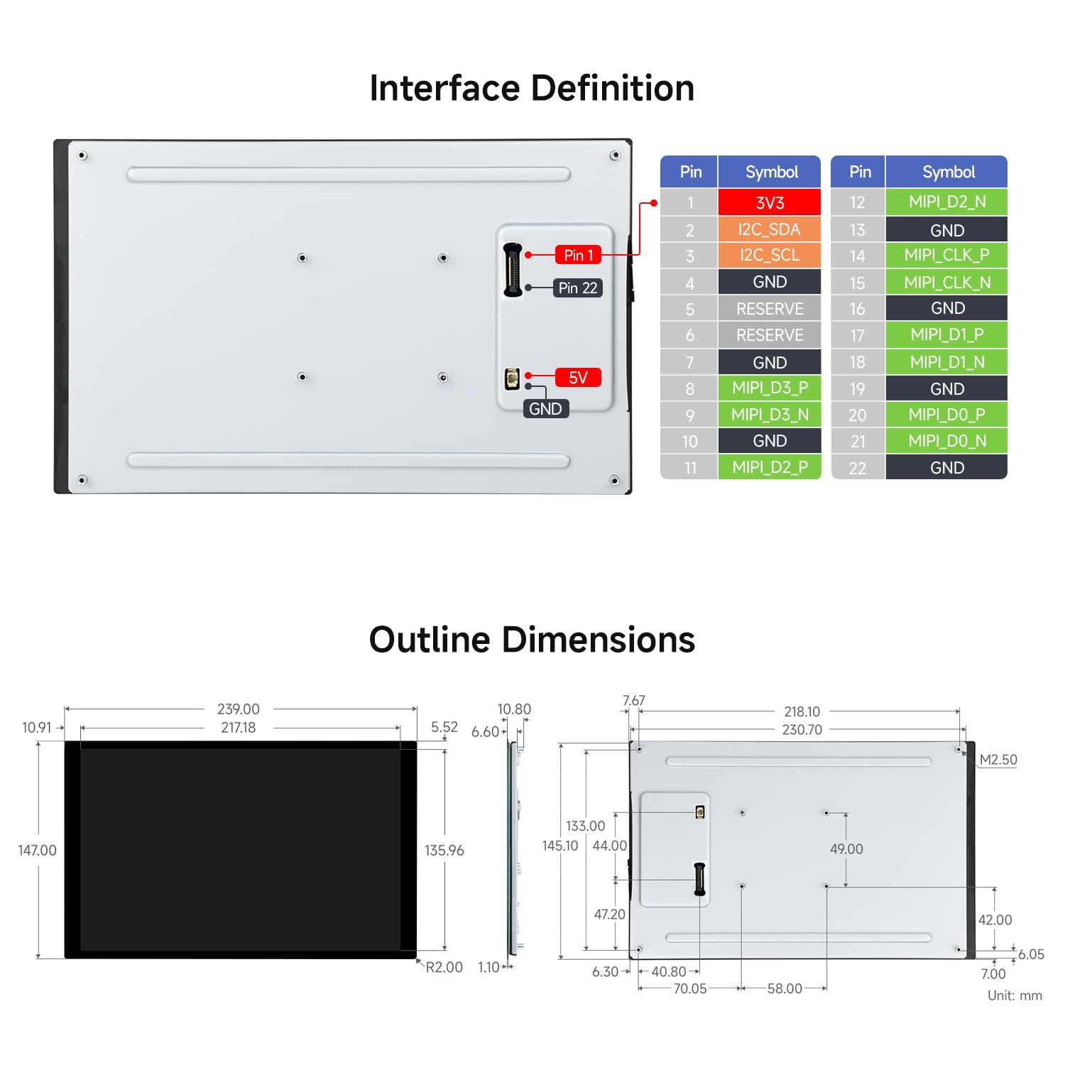 waveshare-10-1-zoll-dsi-kapazitiv-touch-display-800x1280-ips-f-r-raspberry-pi image 7