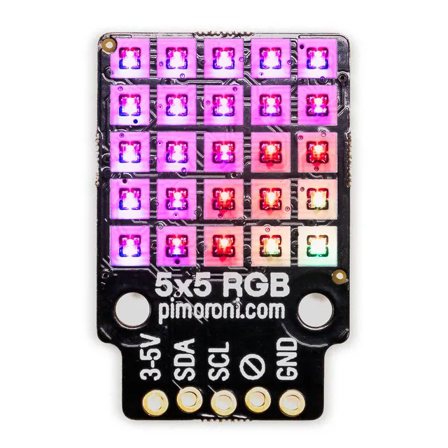 pimoroni-5x5-rgb-matrix-breakout-led-display-f-r-raspberry-pi-arduino image 1