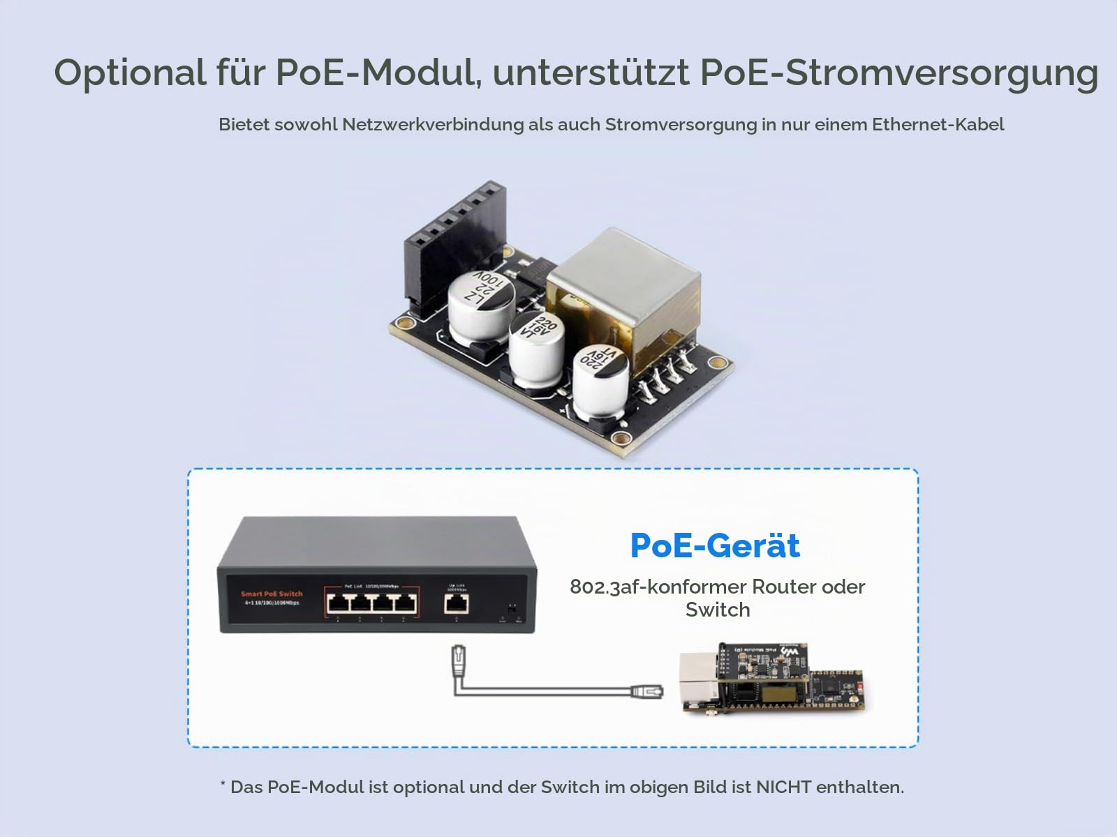 waveshare-esp32-s3-poe-eth-entwicklungsboard-mit-poe-modul-und-kameraanschluss image 5