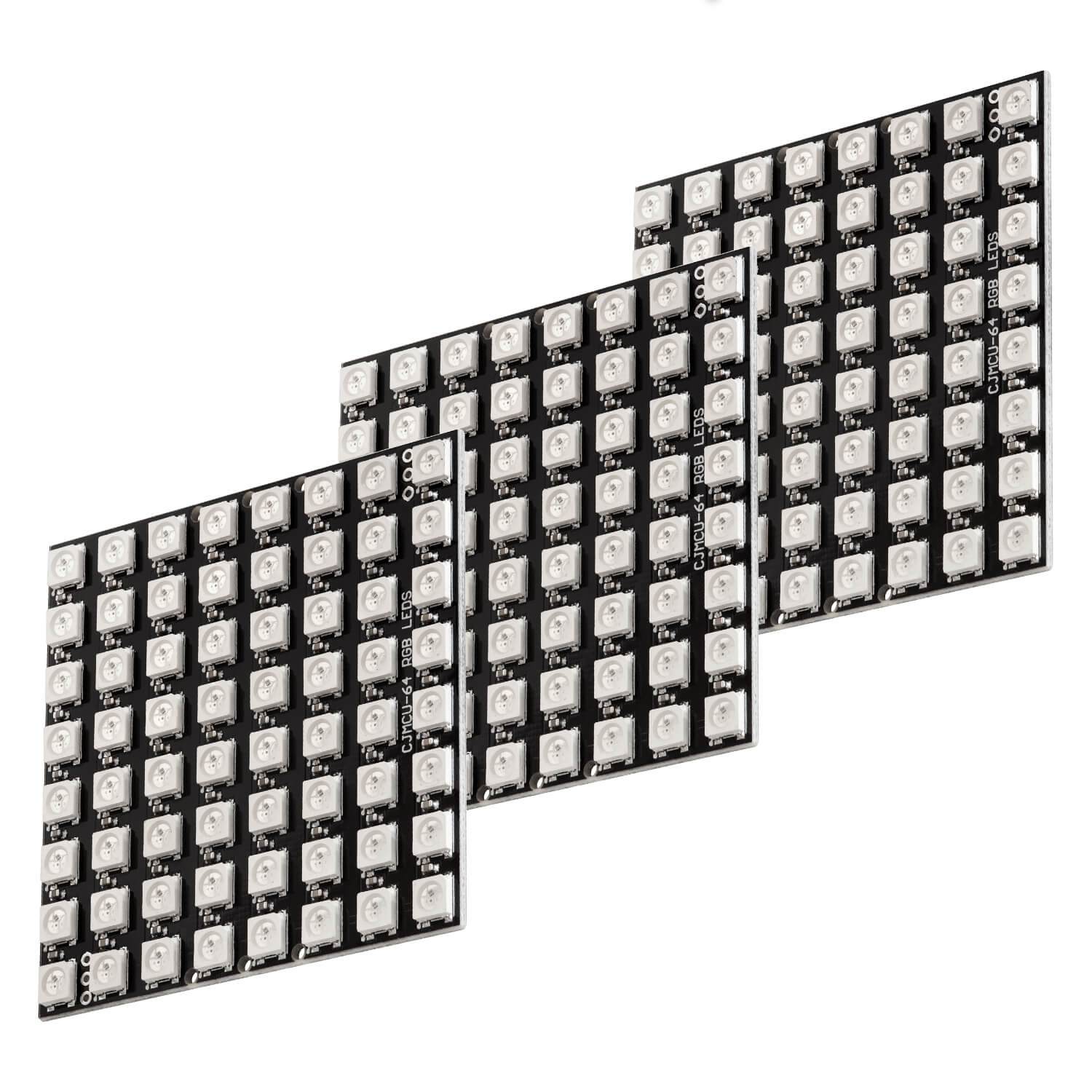 az-delivery-64-led-matrix-panel-cjmcu-8x8-ws2812-rgb-modul-5v image 4
