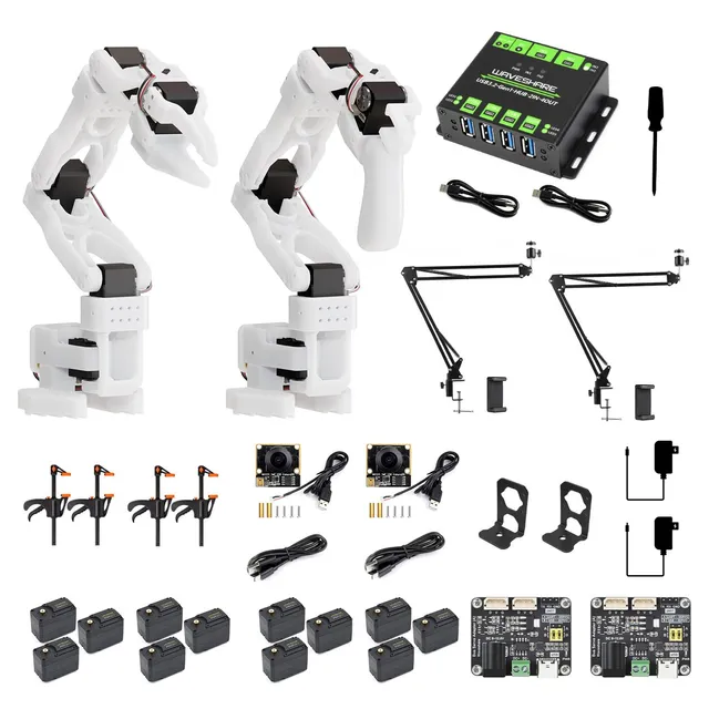 waveshare-so-arm101-6-achs-roboterarm-open-source-cam-kit-se-lerobot-bus-servo image 1