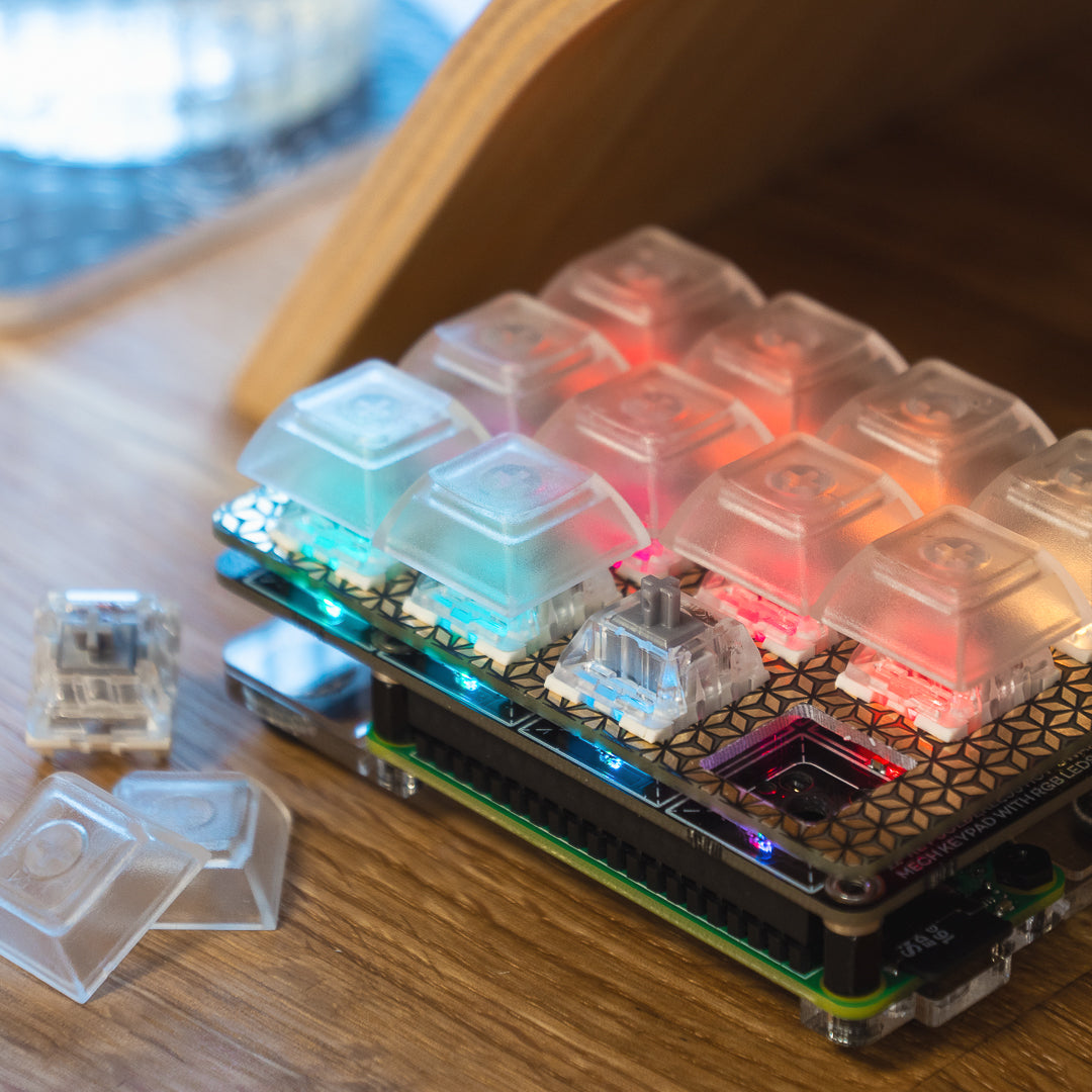pimoroni-keybow-kit-12-tasten-mit-raspberry-pi-zero-wh-l-tfreie-mini-makrotastat image 2