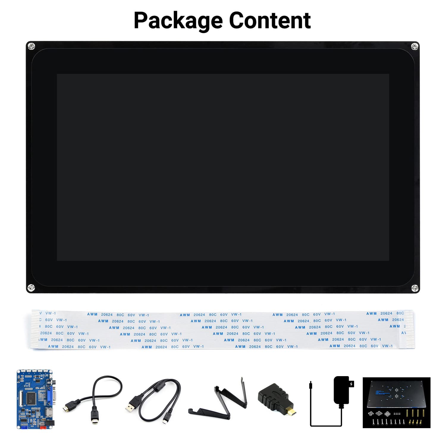 waveshare-10-1-zoll-kapazitiver-touchscreen-lcd-mit-geh-use-1024x600-hdmi image 2