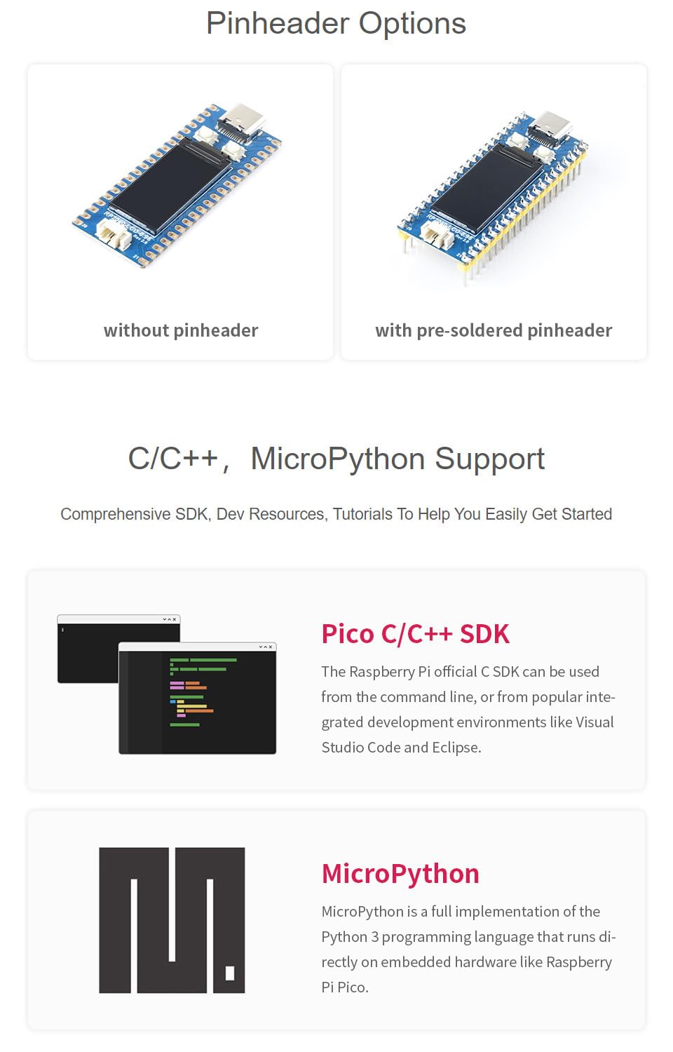 waveshare-pico-like-mcu-board-rp2040-mit-0-96-zoll-ips-lcd-160x80 image 4