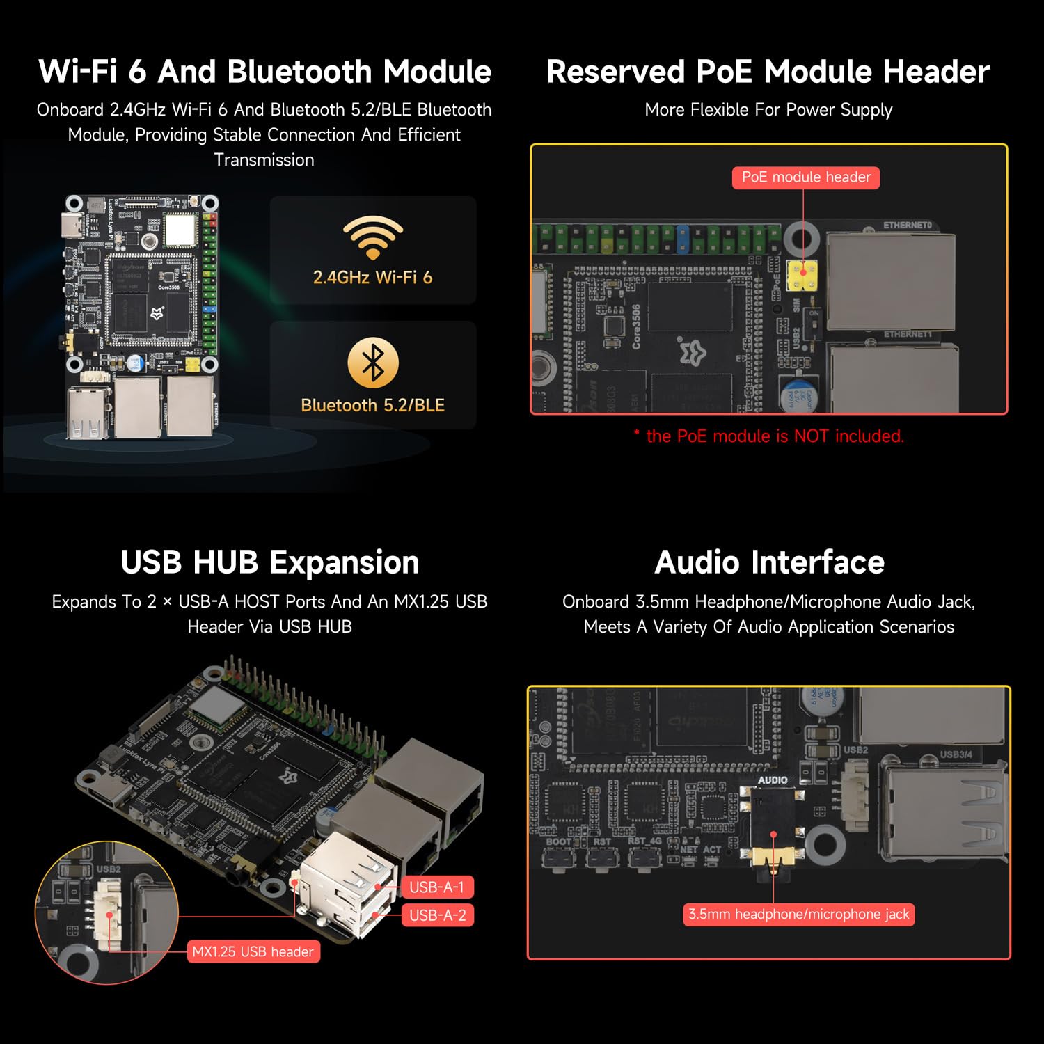 waveshare-luckfox-lyra-pi-a-w-linux-board-core3506-8gb-emmc-wlan image 5