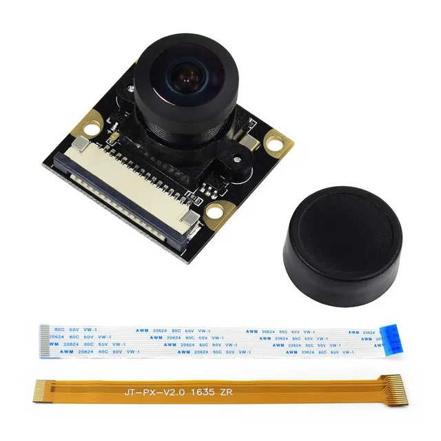 waveshare-kameramodul-kit-1080p-fisheye-objektiv-f-r-raspberry-pi-160-blickwinke image 1