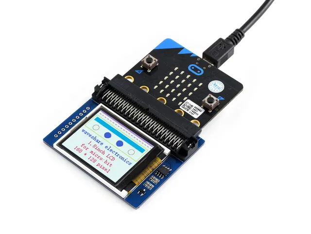 waveshare-1-8-zoll-farb-lcd-display-modul-f-r-micro-bit-160-128-65k-farben-spi image 1