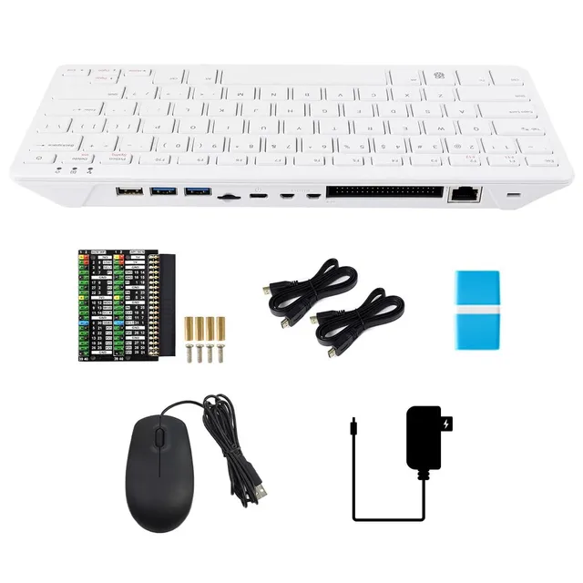 waveshare-pi-500-basic-kit-raspberry-pi-500-tastatur-computer-8gb-dual-4k image 1