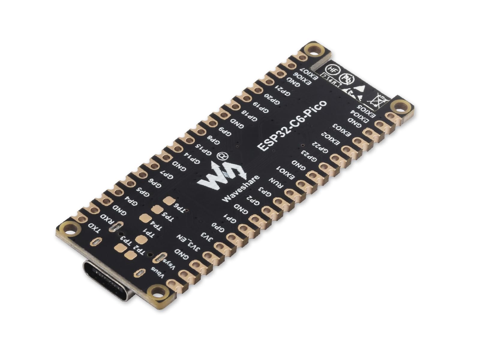 waveshare-esp32-c6-pico-mikrocontroller-entwicklungsboard-wifi-6-ble-5-zigbee-3- image 7
