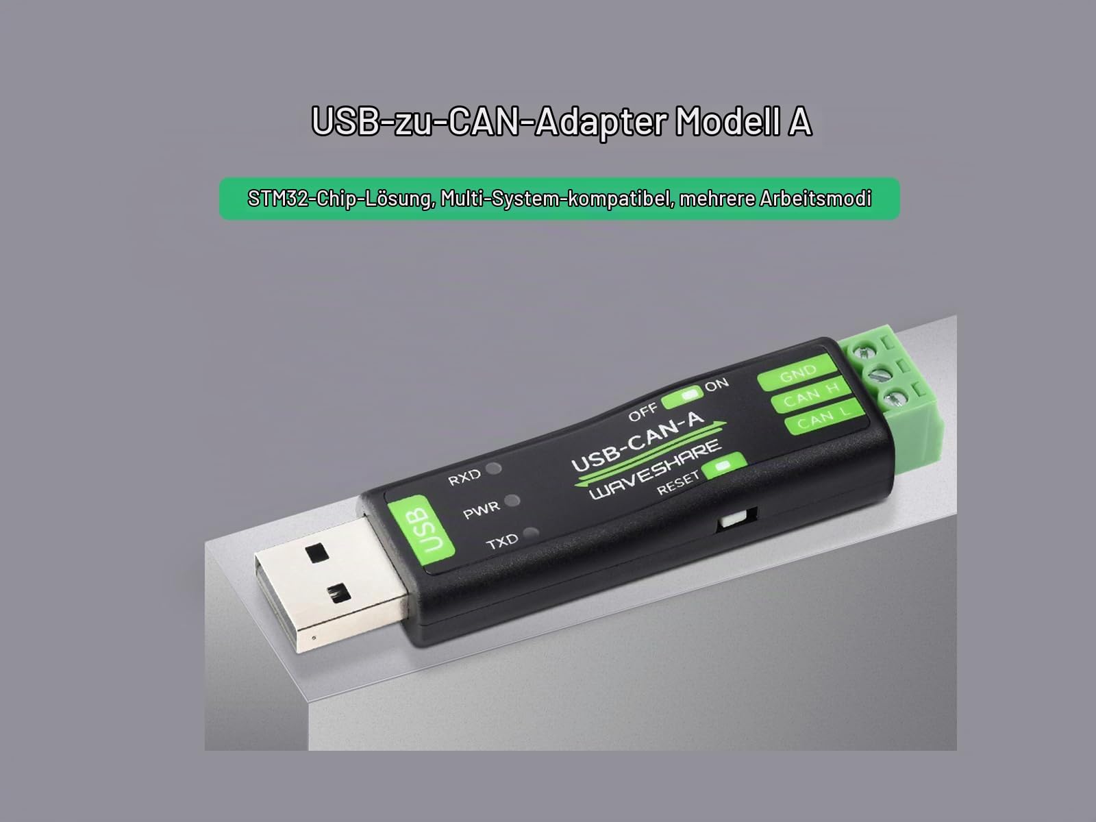 waveshare-usb-zu-can-adapter-analysator-can-bus-konverter-mit-stm32 image 2