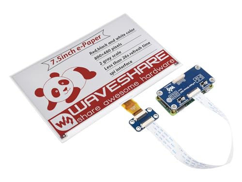 waveshare-7-5-zoll-e-paper-display-hat-b-800x480-rot-schwarz-wei image 8
