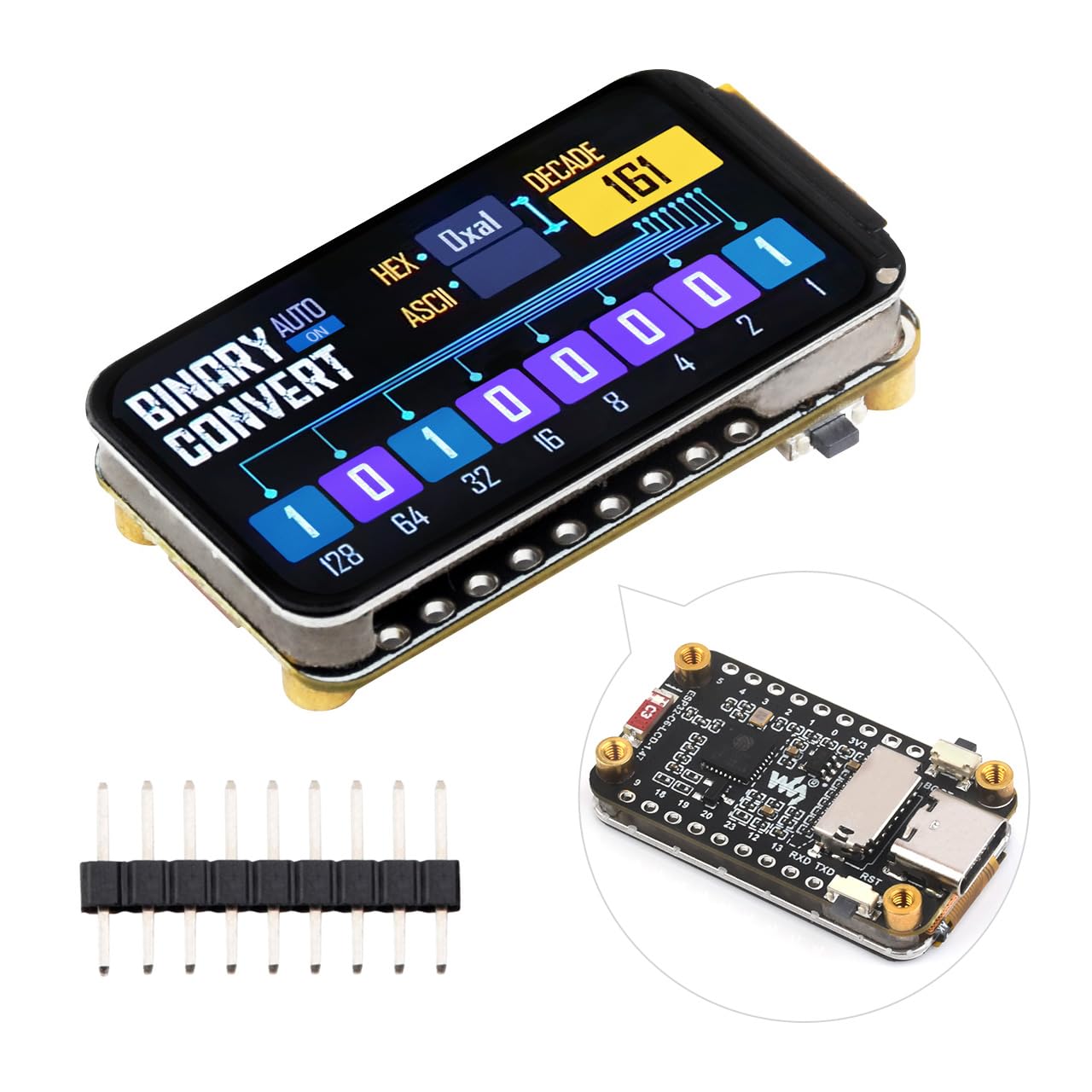 waveshare-esp32-c6-1-47-zoll-entwicklungsboard-wi-fi-6-mit-172x320-lcd image 1