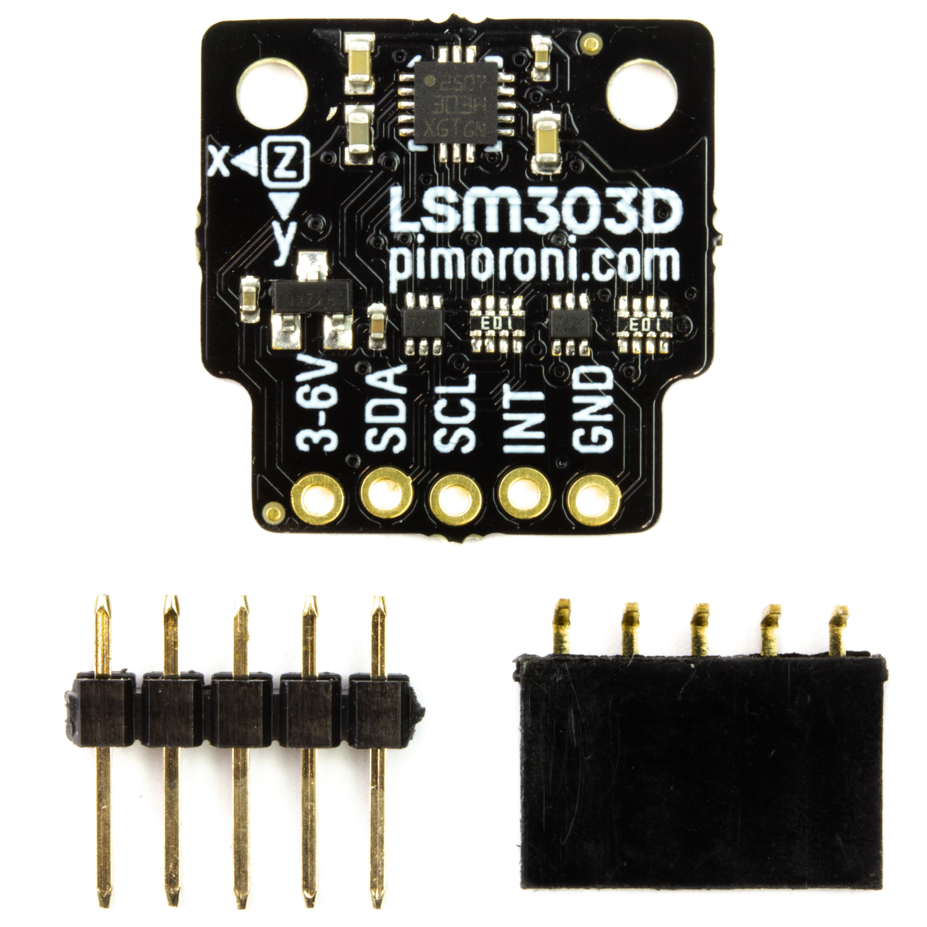pimoroni-lsm303d-6dof-motion-sensor-breakout-beschleunigung-kompass-f-r-raspberr image 2