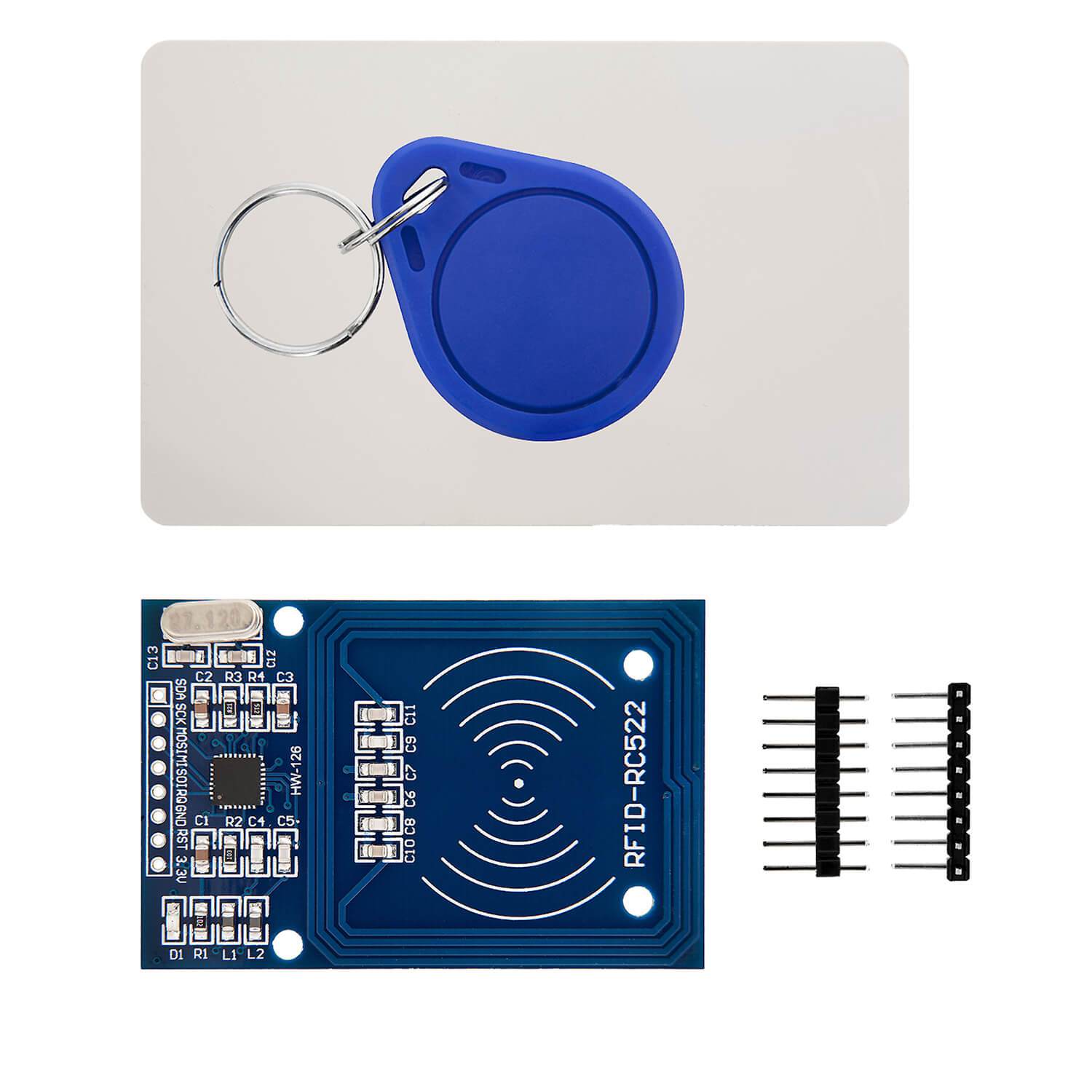 az-delivery-rfid-kit-rc522-reader-modul-set-13-56-mhz-mit-chip-und-card image 2