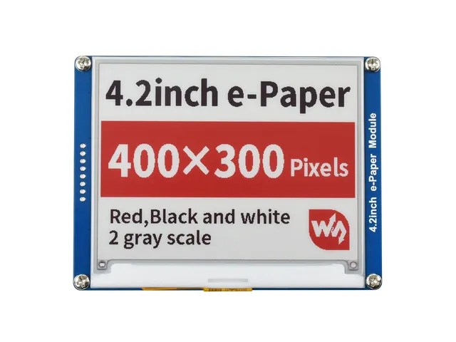 waveshare-4-2-zoll-e-paper-display-modul-b-400x300-dreifarbig-e-ink-f-r-raspberr image 1