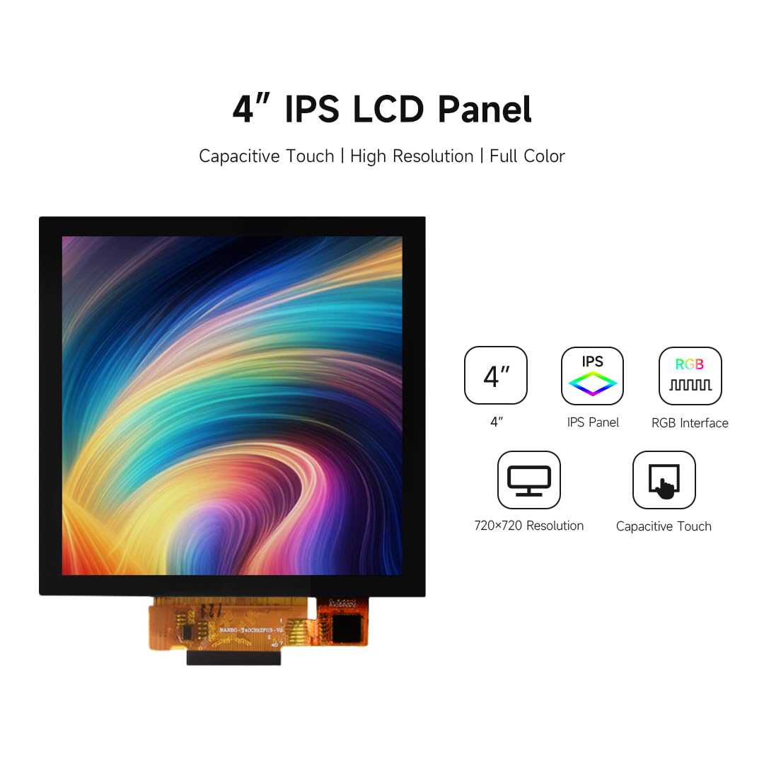 waveshare-4-zoll-ips-touch-display-720x720-rgb-f-r-luckfox-pico-ultra image 3