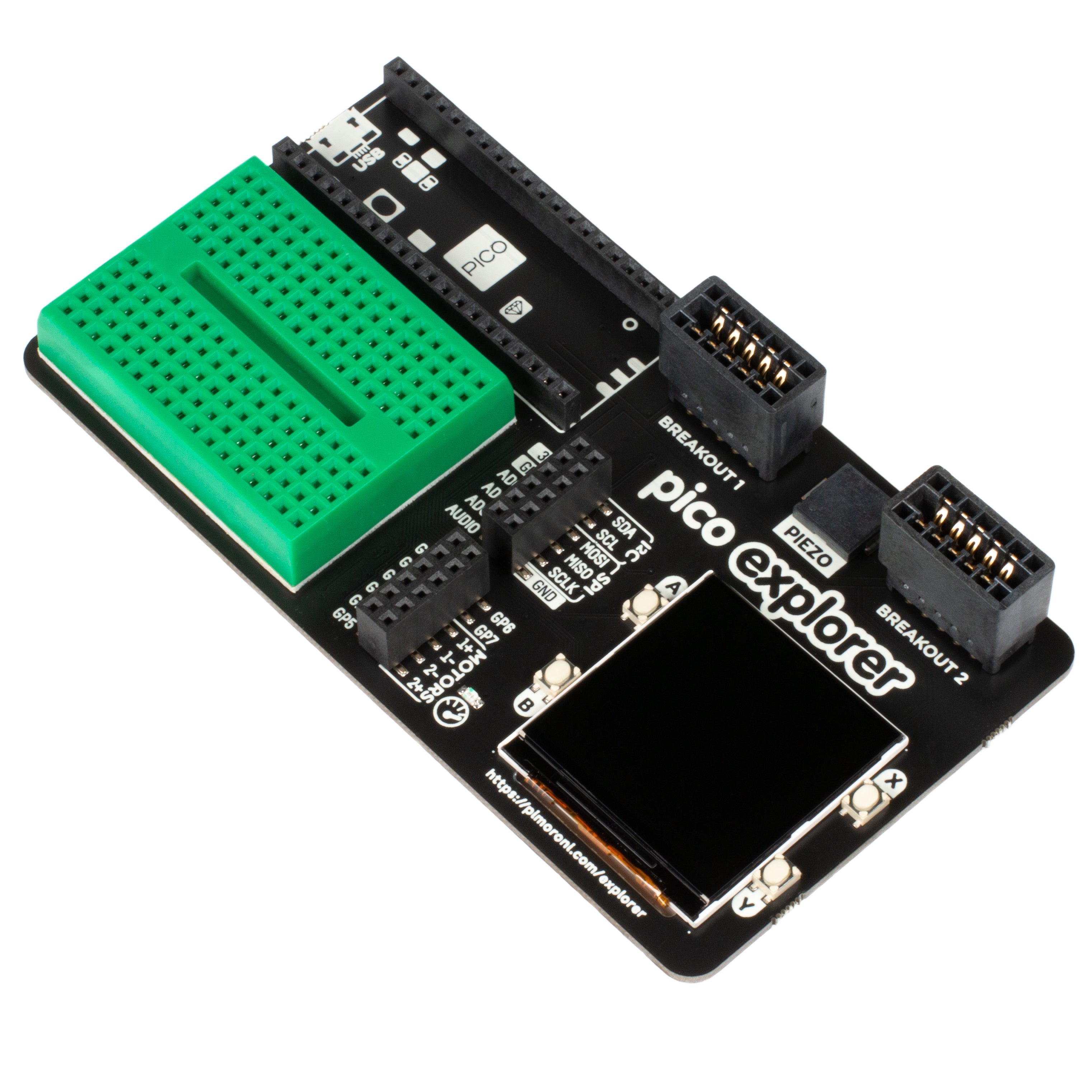 pimoroni-pico-explorer-base-erweiterungsplatine-f-r-raspberry-pi-pico-mit-lcd-mo image 2
