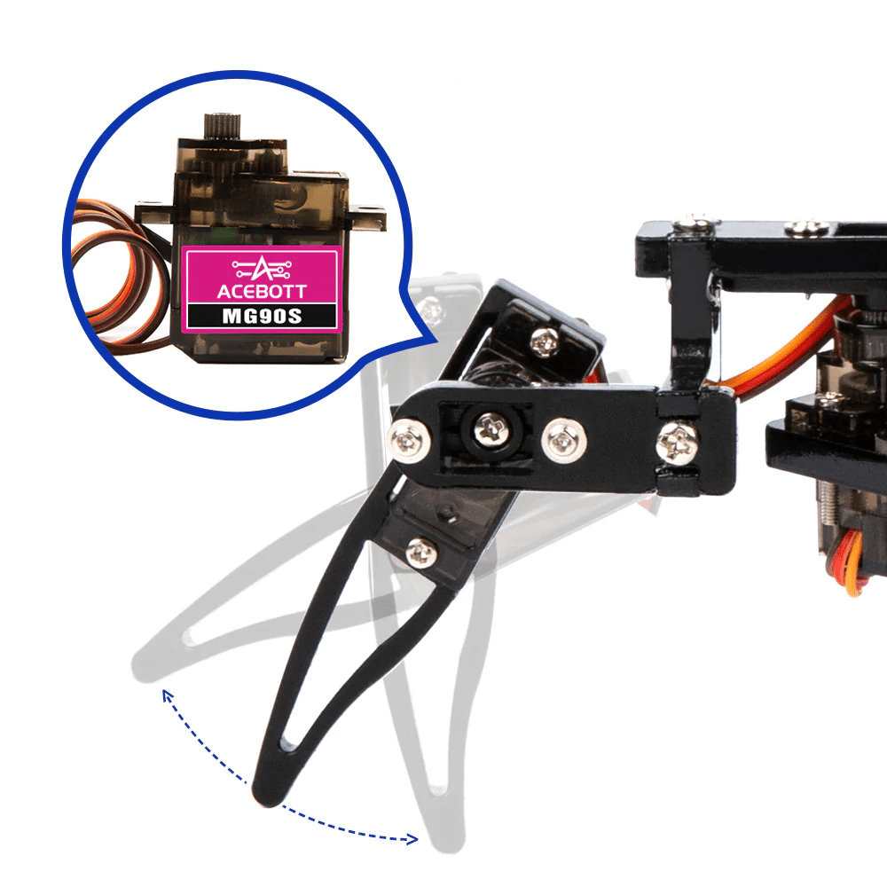 acebott-quadruped-bionic-spider-robot-kit-mit-esp8266-controller-board image 5