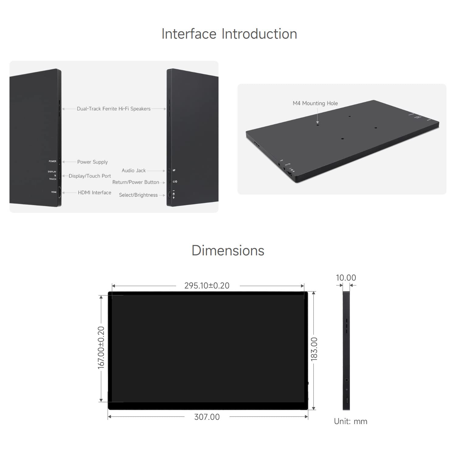 waveshare-13-3-zoll-2k-amoled-touchscreen-2560x1440-hdmi-type-c-mit-hi-fi-lautsp image 8
