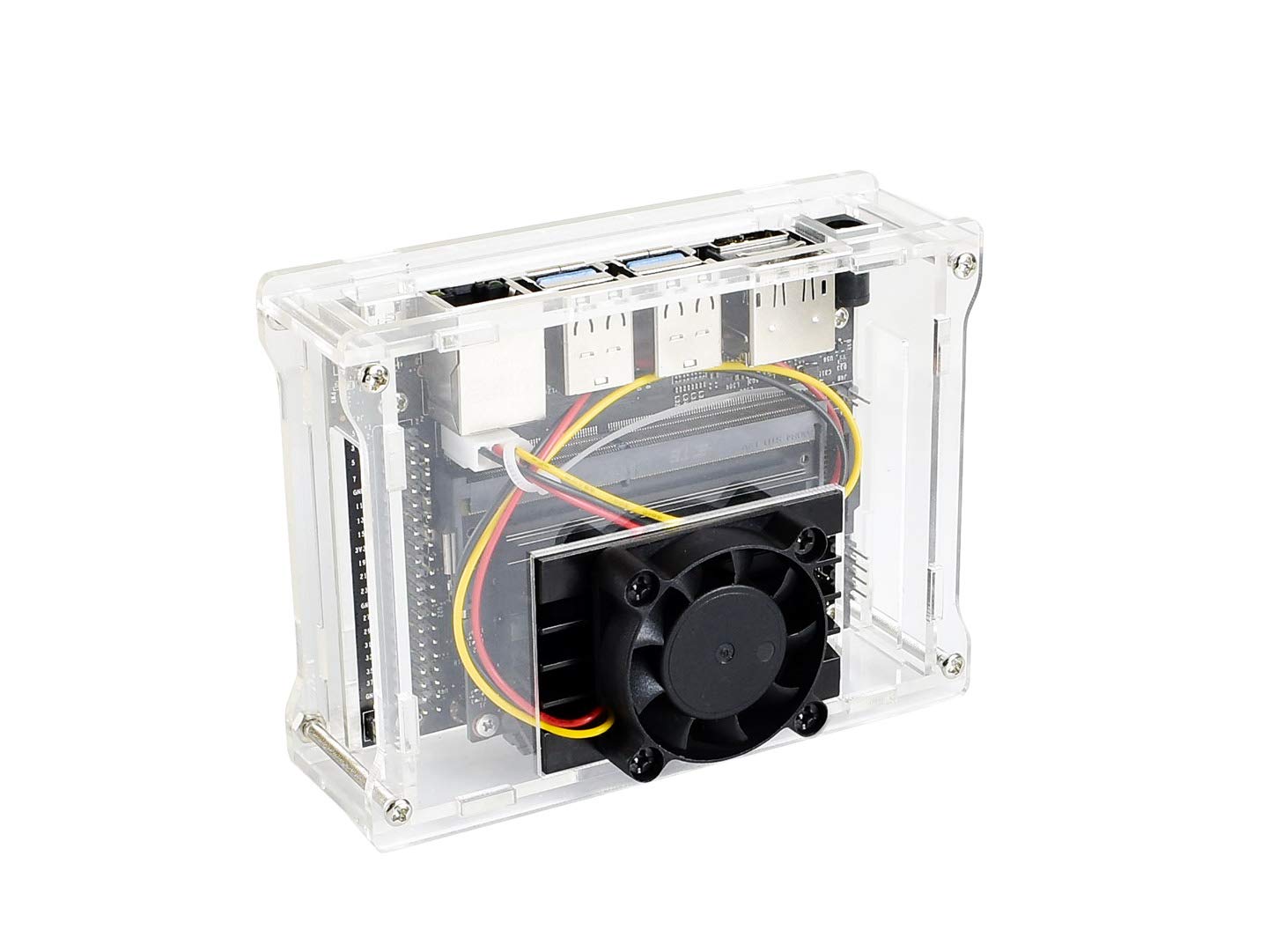 waveshare-acryl-geh-use-typ-a-mit-l-fter-f-r-jetson-nano-developer-kit image 5