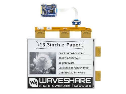 waveshare-13-3-zoll-e-paper-e-ink-display-hat-1600x1200-schwarz-wei image 7
