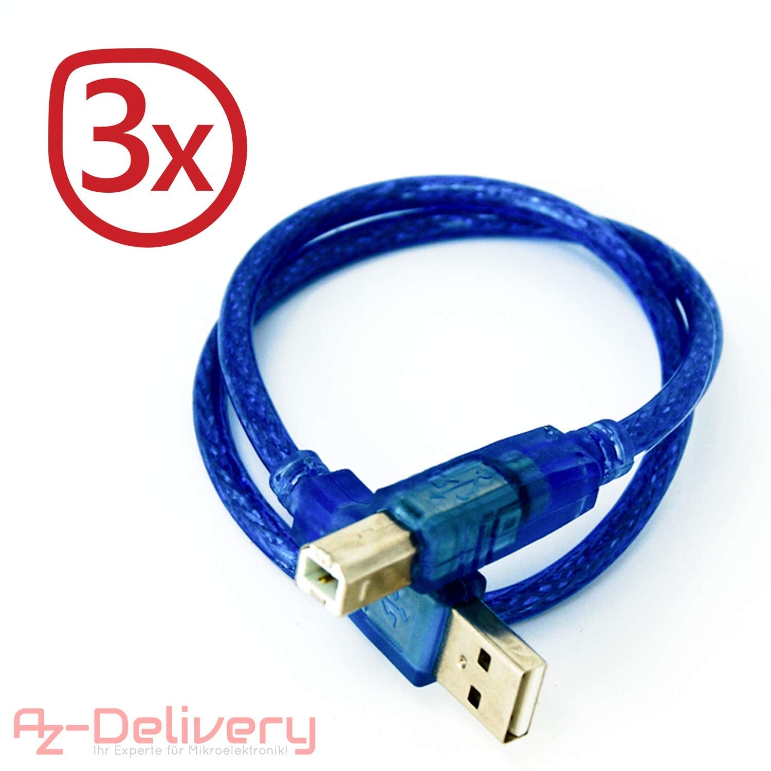 az-delivery-usb-b-auf-usb-a-kabel-blau-f-r-uno-r3-und-mega-2560 image 2