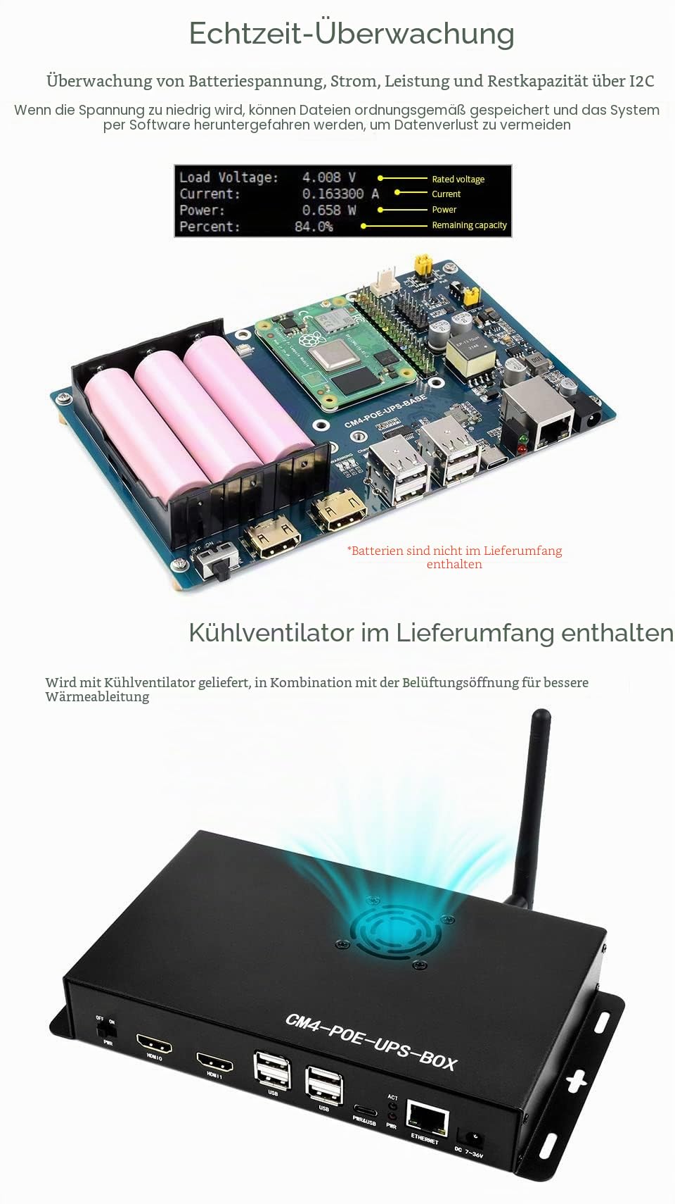 waveshare-poe-ups-base-board-f-r-raspberry-pi-compute-module-4-dual-hdmi image 5