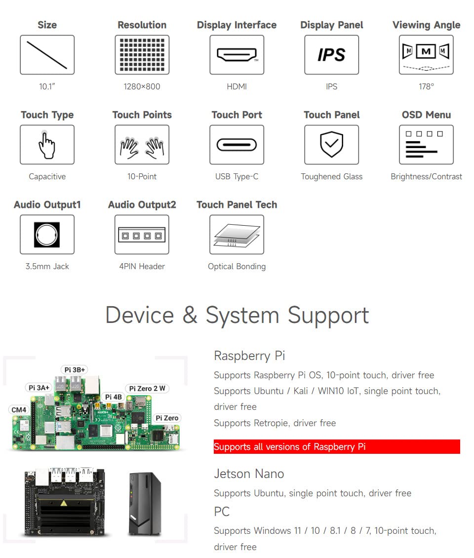waveshare-10-1-zoll-touch-control-panel-1280x800-ips-hdmi-kapazitiv image 4