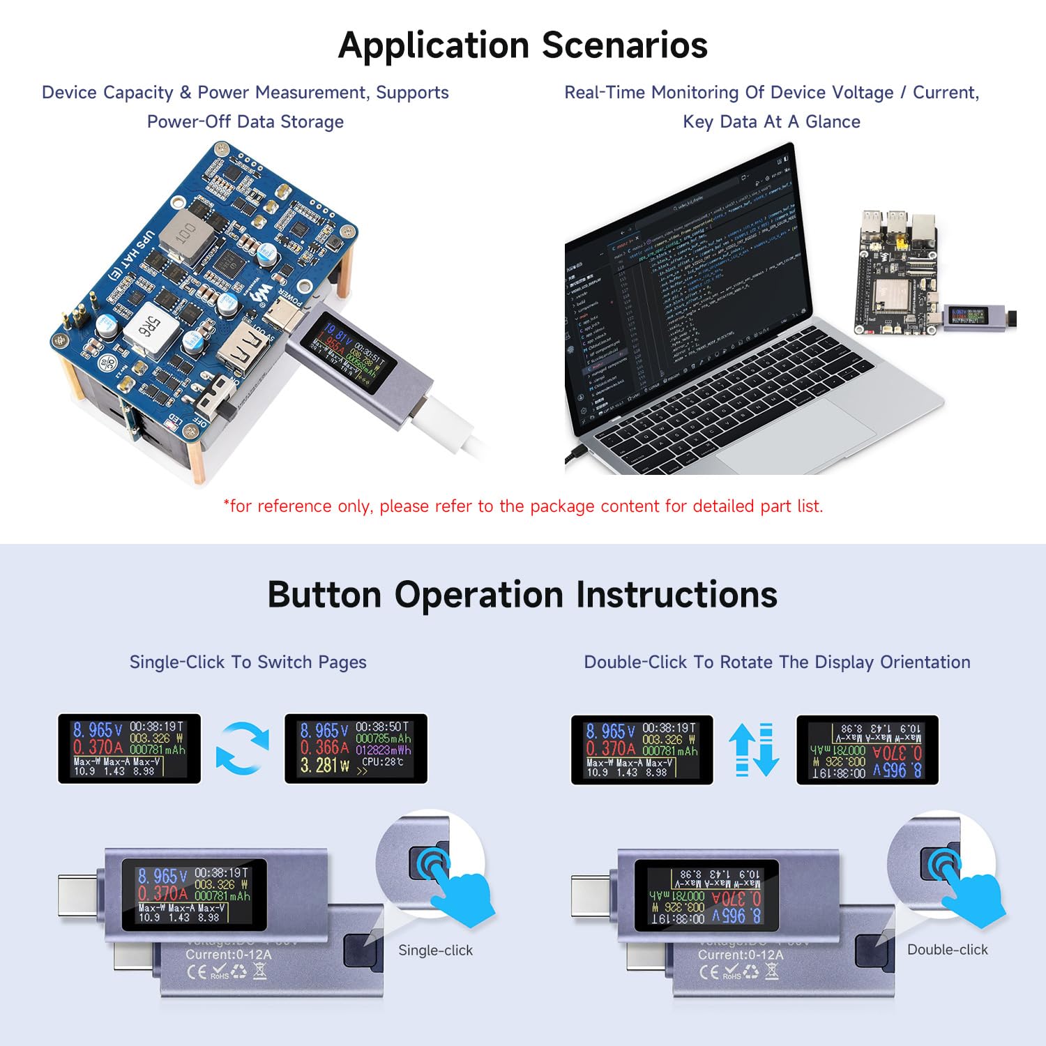 waveshare-0-96-zoll-usb-c-power-meter-typ-c-tester-mit-ips-display-bidirektional image 6