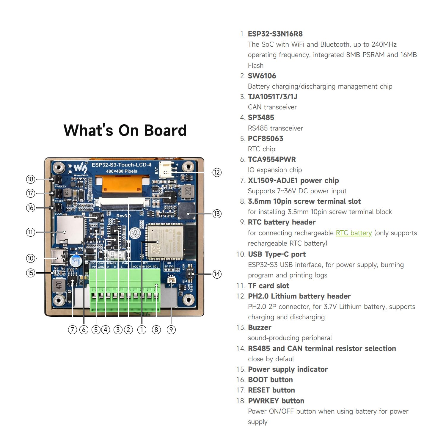 waveshare-esp32-s3-4-zoll-touch-display-entwicklungsboard-480x480-wifi-ble-5-mit image 7
