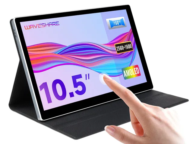 waveshare-10-5-zoll-kapazitiver-touch-amoled-display-2560-1600-2k-kompatibel-mit image 1